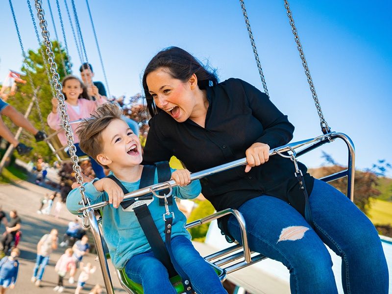 Karussell im Fort Fun Abenteuerland