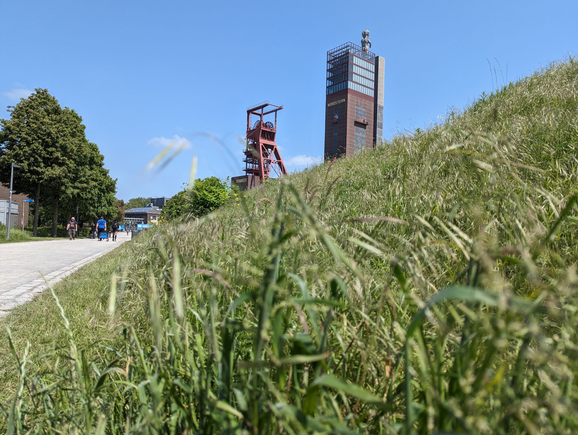 Der Nordsternpark in Gelsenkirchen ist eine rund 100 Hektar große, grüne Oase mit vielen Anziehungspunkten