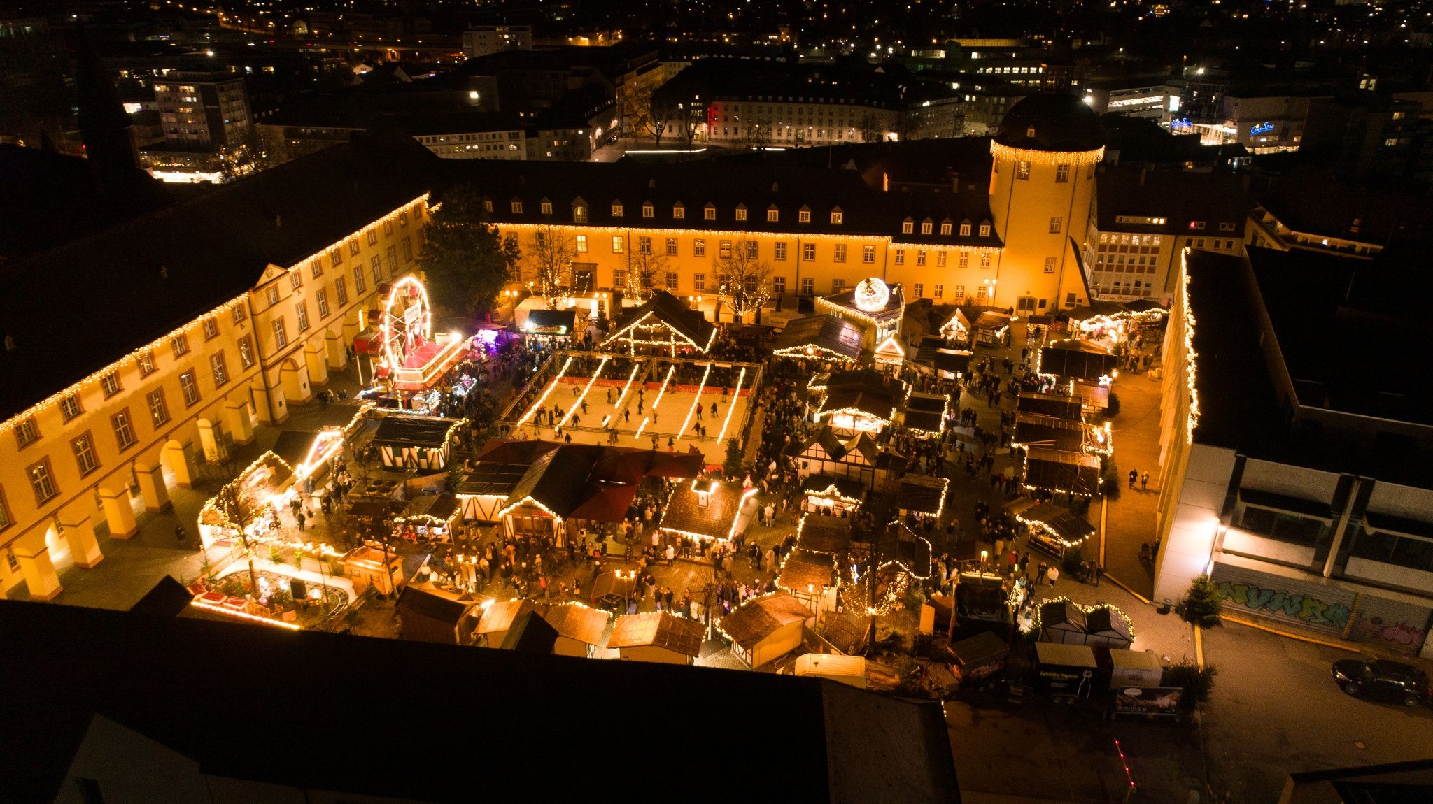 Siegener Weihnachtsmarkt am Unteren Schloss