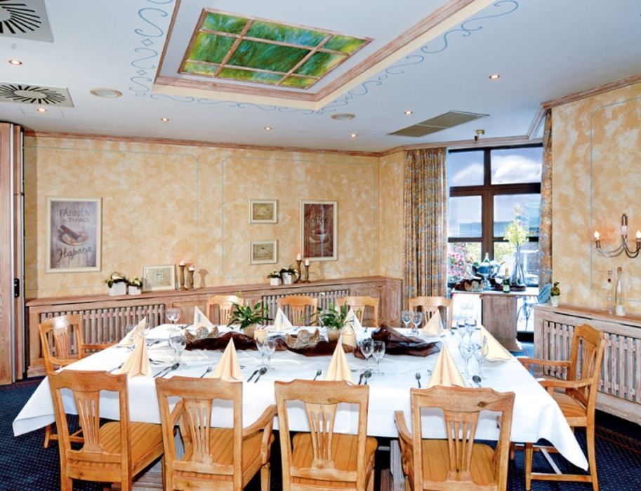 Frühstücksraum im Hotel Victoria