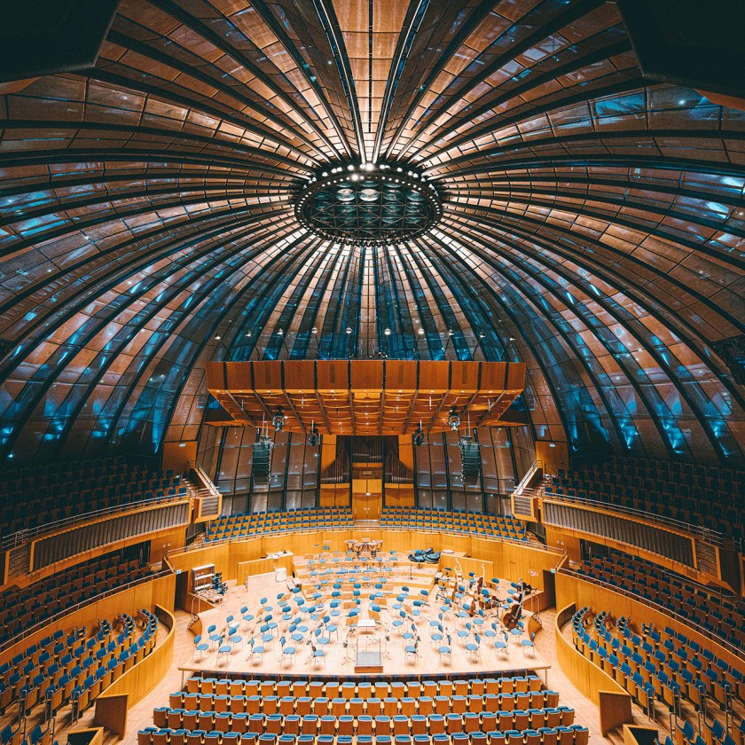 Blick in den Mendelssohn-Saal in der Tonhalle in Düsseldorf , © Johannes Höhn