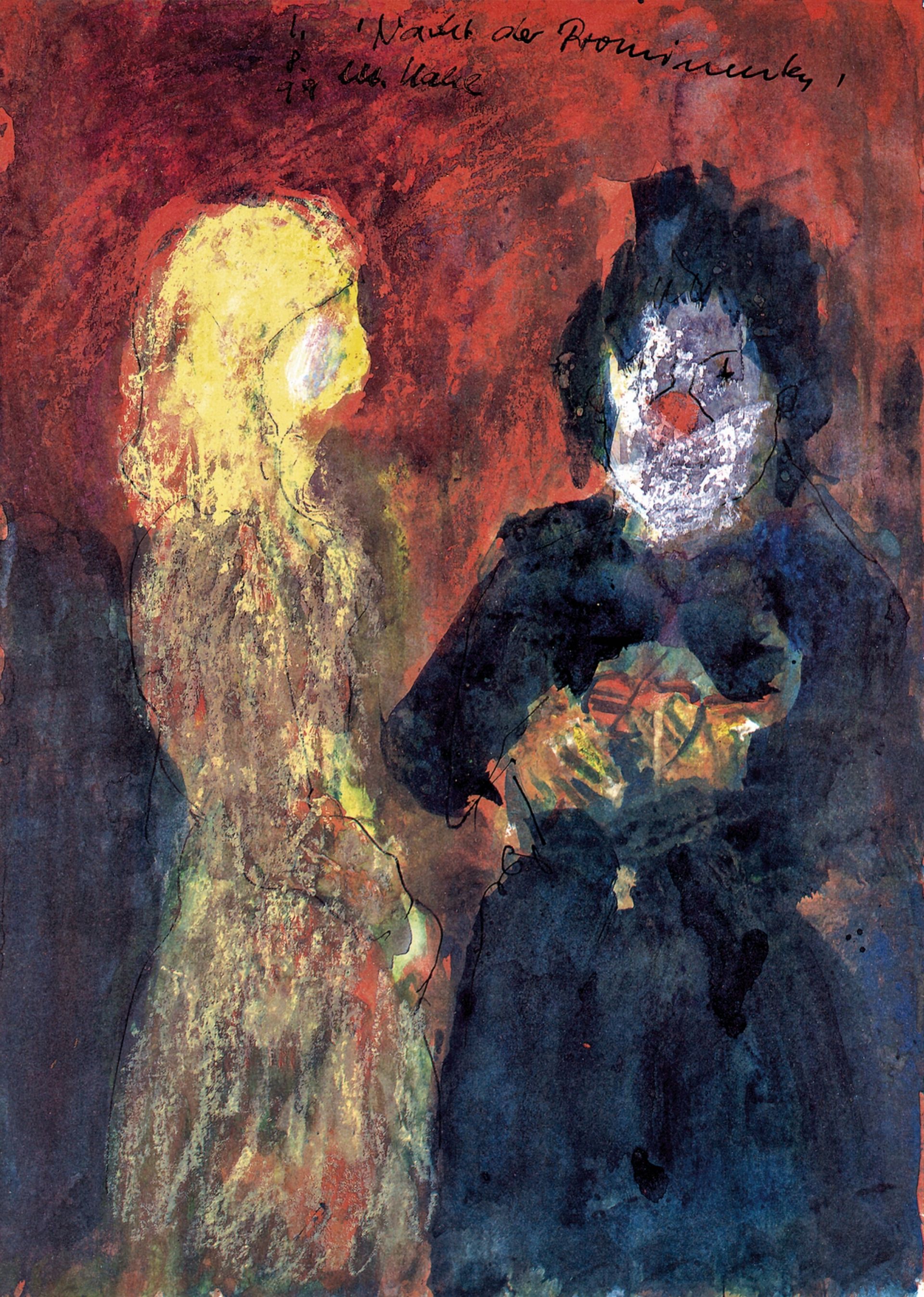 Armin Mueller-Stahl, Selbst als Clown mit Geige, 2001