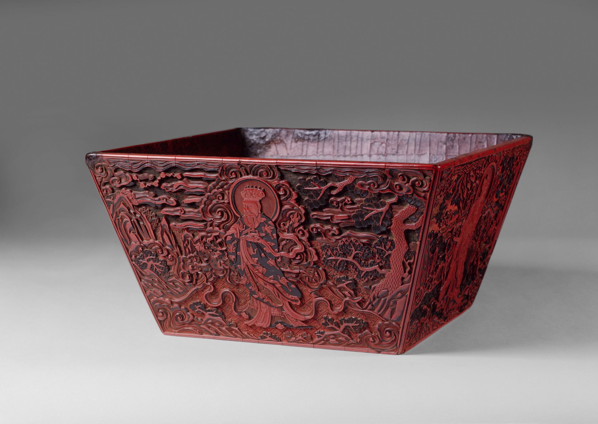 Scheffel mit Sternengöttern, H 16,4 cm, China, Jiajing-Ära (1522-1566)