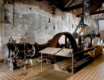 Fast alle Maschinen, Fallhämmer und Pressen stammen noch aus den Gründungsjahren, © LVR-Industriemuseum
