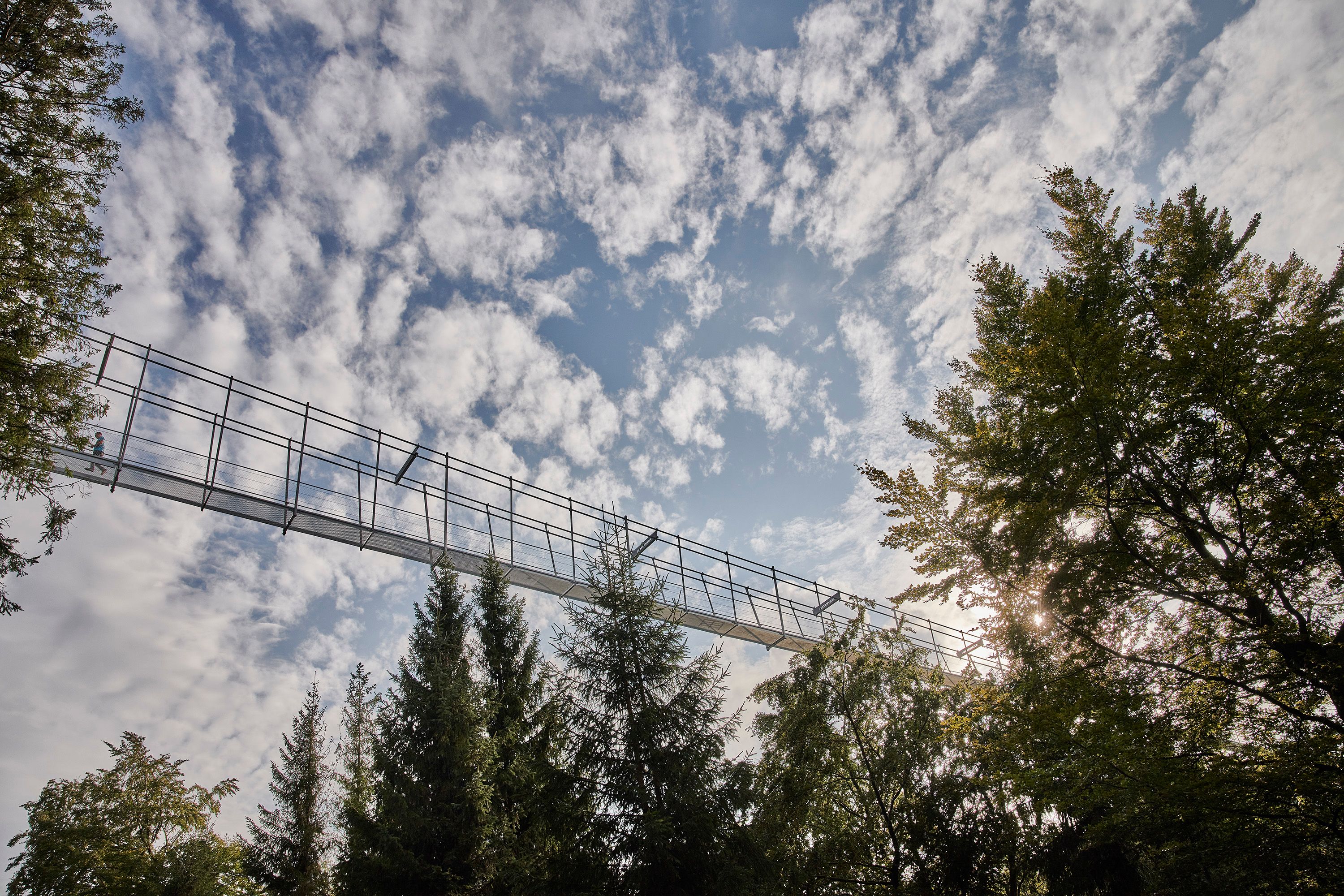 Himmel ueber dem Skywalk
