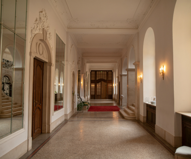 Der Eingangsbereich des Hauptschlosses, © Tourismus NRW e.V.