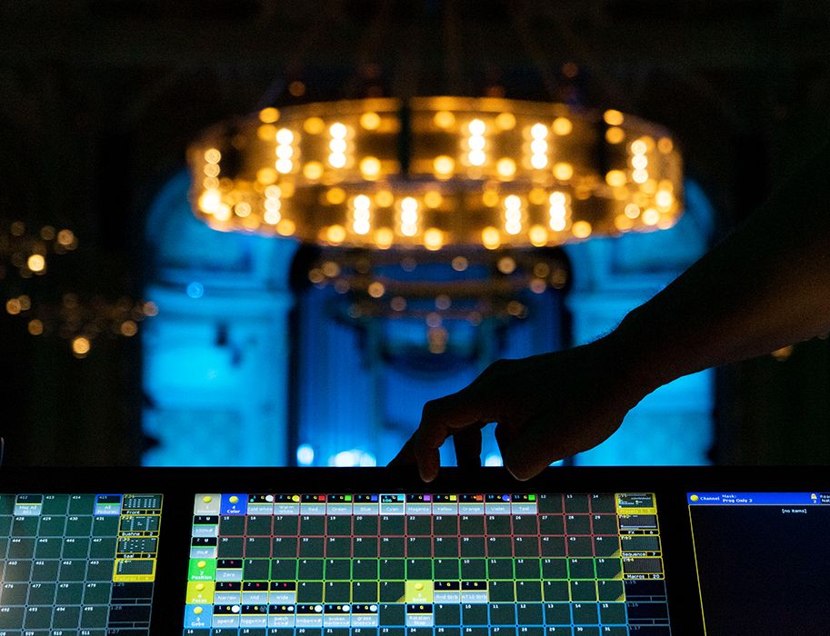 Historische Stadthalle Technik