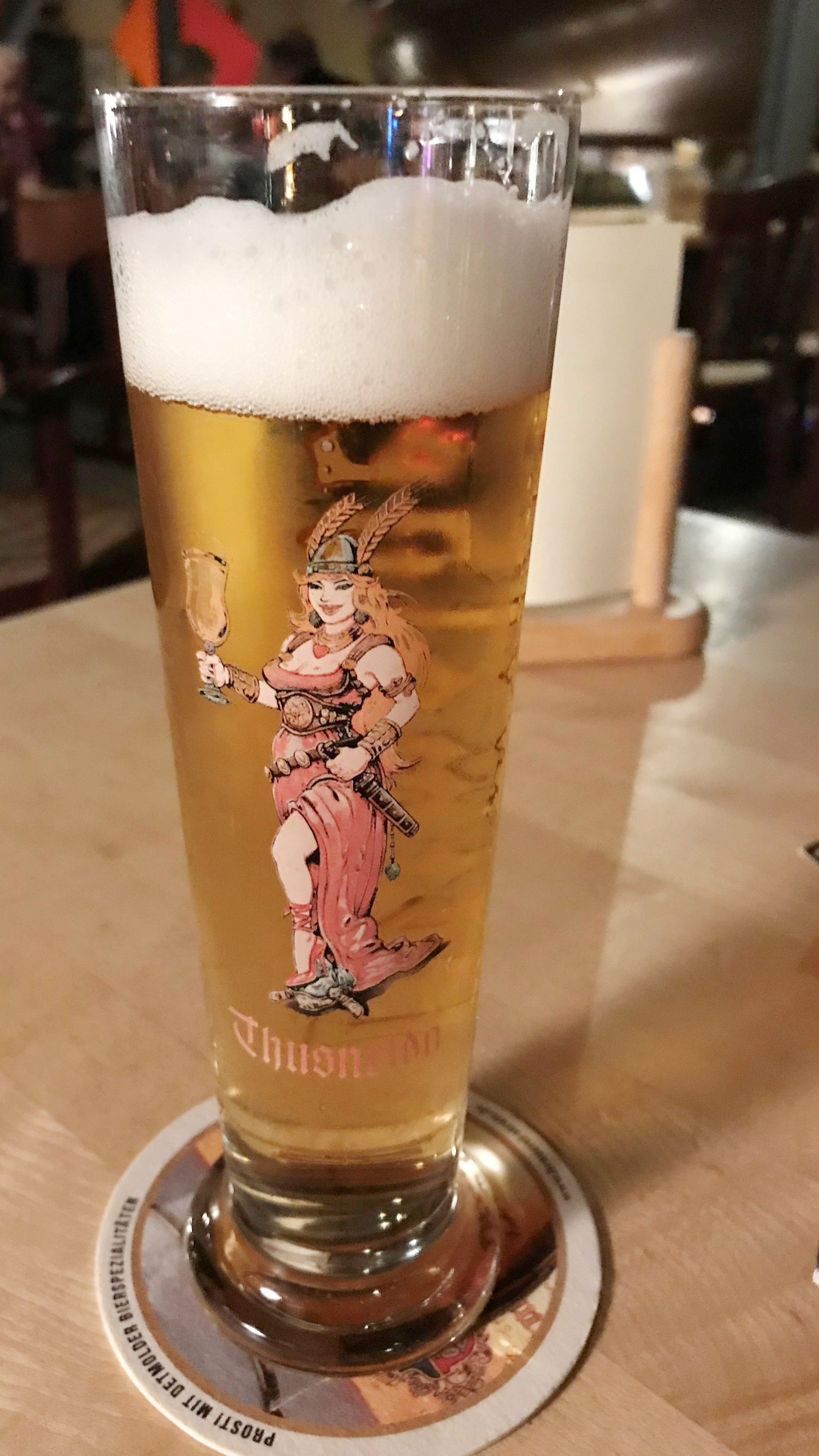 Thusnelda-Bier im Teutoburger Wald