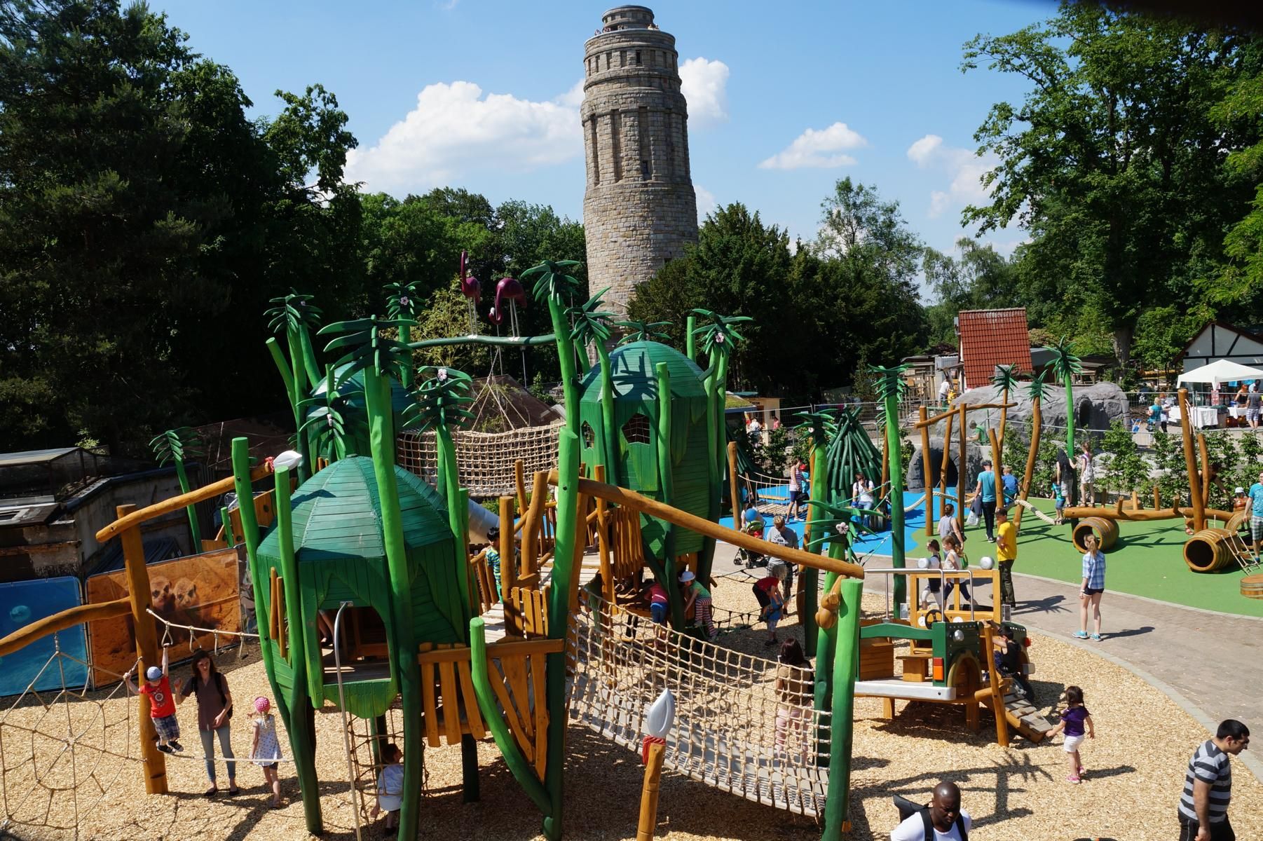Spielplatz im Tierpark & Fossilium Bochum