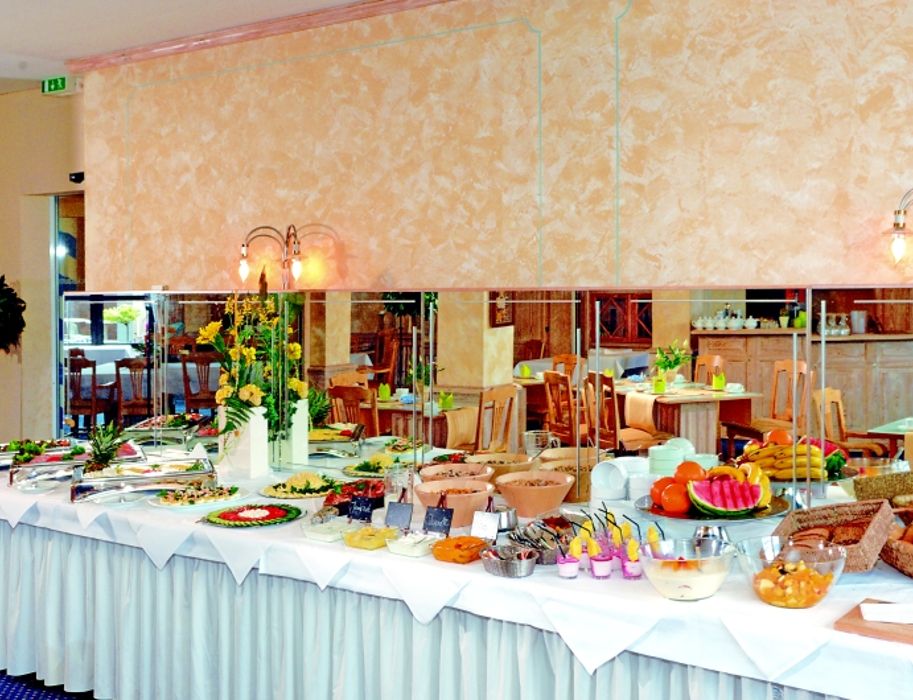 Frühstücksbuffet im Hotel Victoria