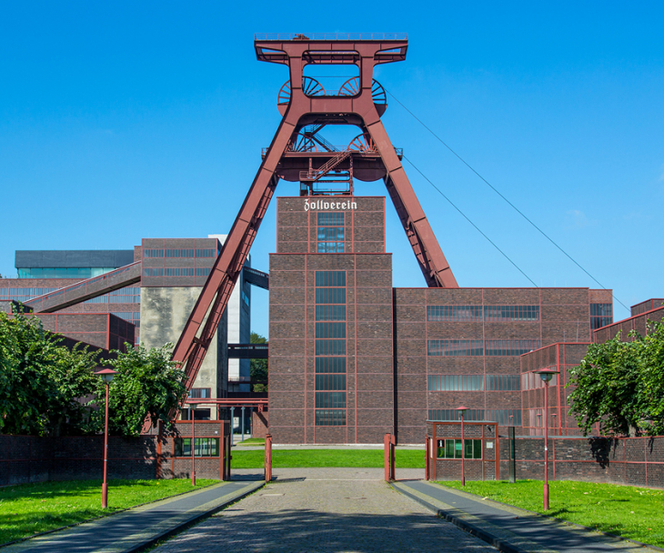 Die Zeche Zollverein in Essen, © Jochen Tack / Stiftung Zollverein