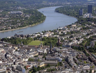 Luftaufnahme von Bonn, © Tourismus & Congress GmbH Region Bonn,Rhein-Sieg,Ahrweiler